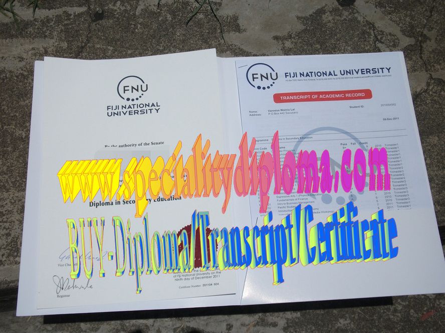 Best Fake Fiji National University Diploma