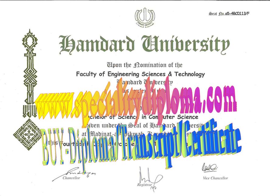 Best Fake Hamdard University Diploma