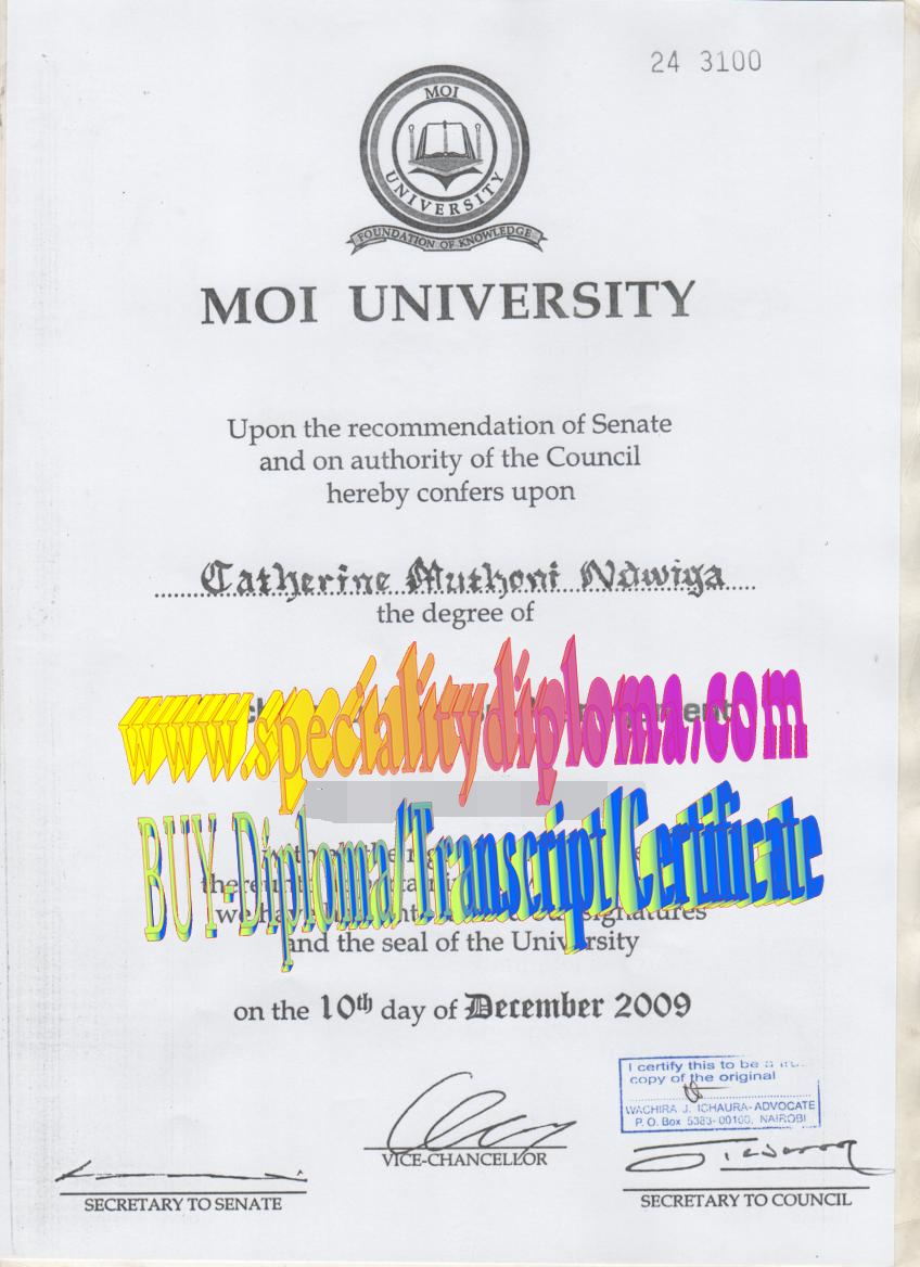 Best Fake Moi University Diploma