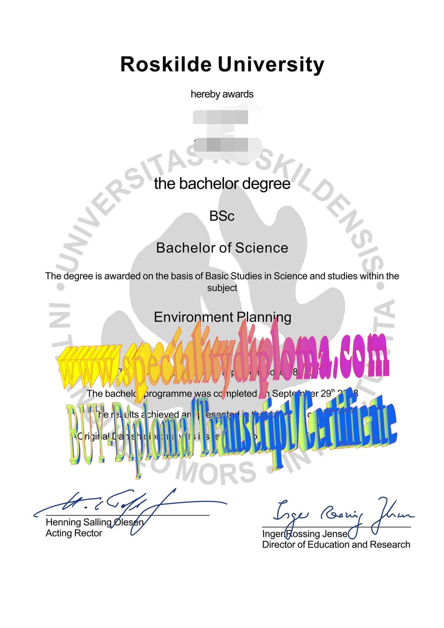 Best Fake Roskilde University Diploma