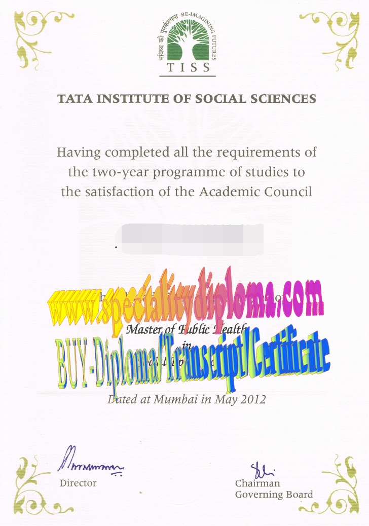 Best Fake Tata Institute of Social Sciences Diploma