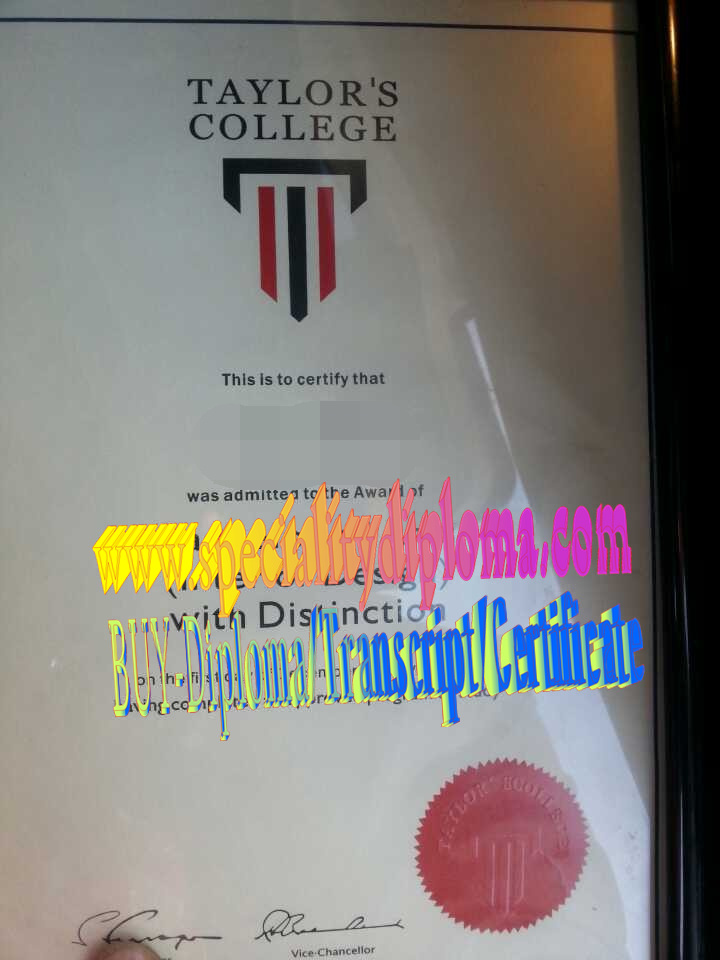 Best Fake Taylors College Diploma