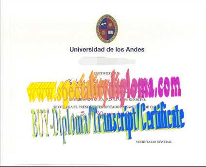 Best Fake Universidad de Los Andes Diploma