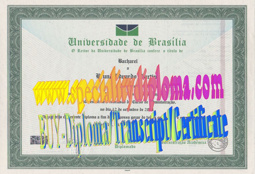 Best Fake Universidade de Brasília Diploma