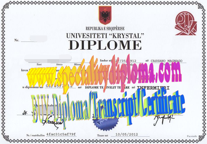 Best Fake Universiteti Kristal Diploma