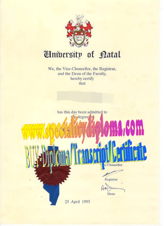 Best Fake University Of Natal Diploma