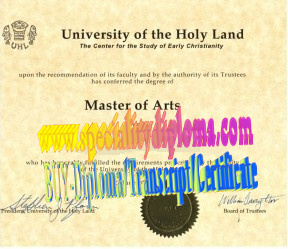 Best Fake University of the Holy Land Diploma