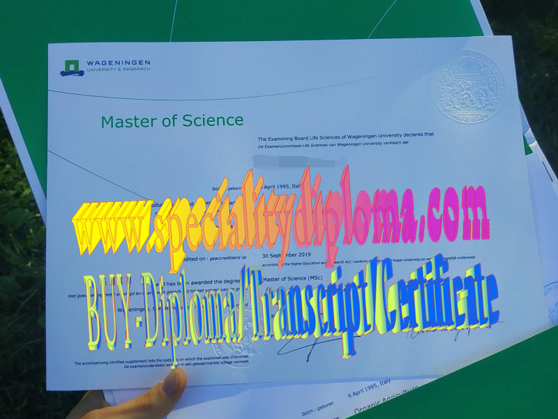 Best Fake Wageningen Universiteit Diploma