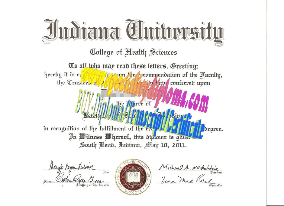 Buy Indiana University Diploma Online