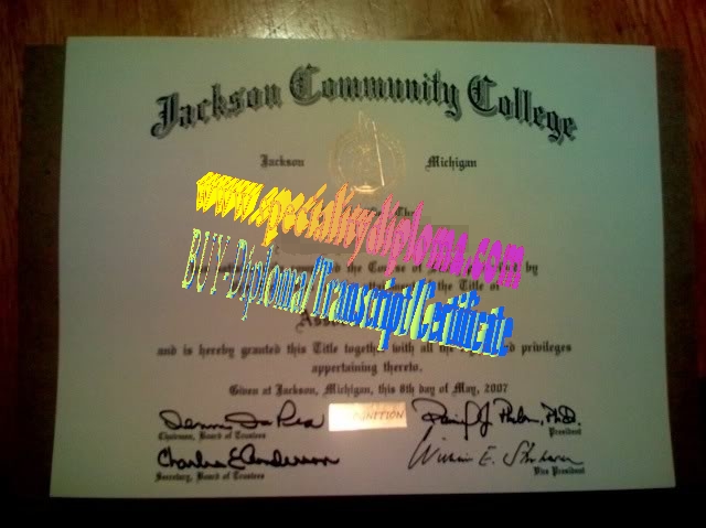 Buy Jackson Community College Diploma Online