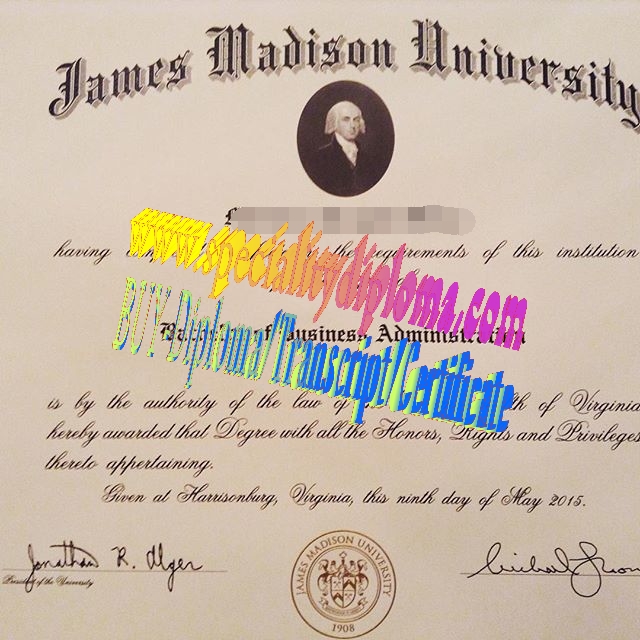 Buy James Madison University Diploma Online