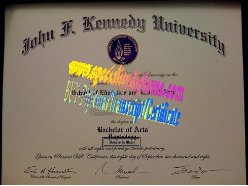 Buy John F. Kennedy University Diploma Online