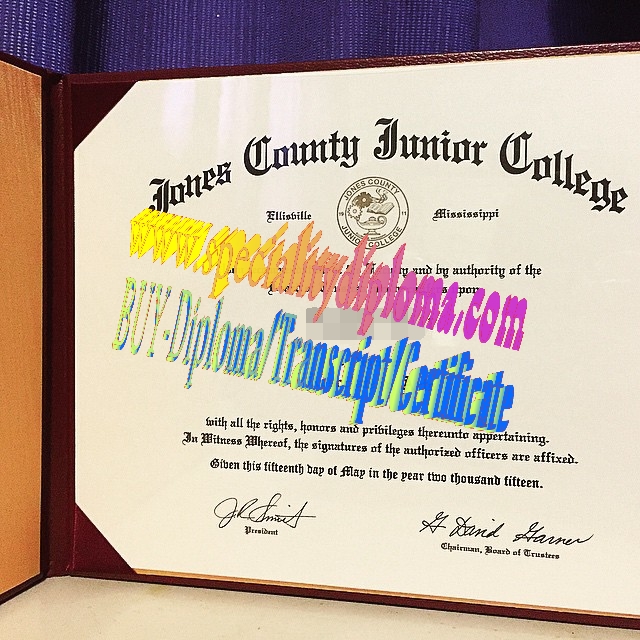 Buy Jones County Junior College Diploma Online