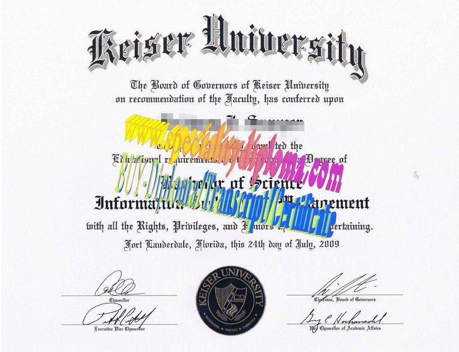 Buy Keiser University Diploma Online