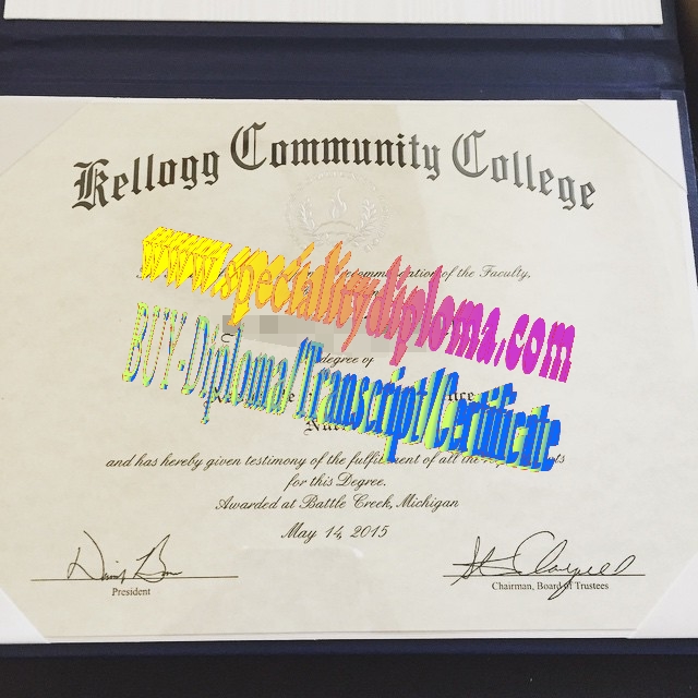 Buy Kellogg Community College Diploma Online