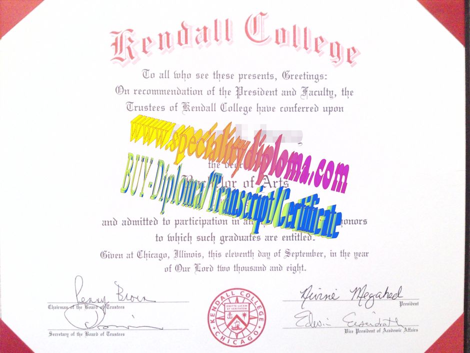 Buy Kendall College Diploma Online