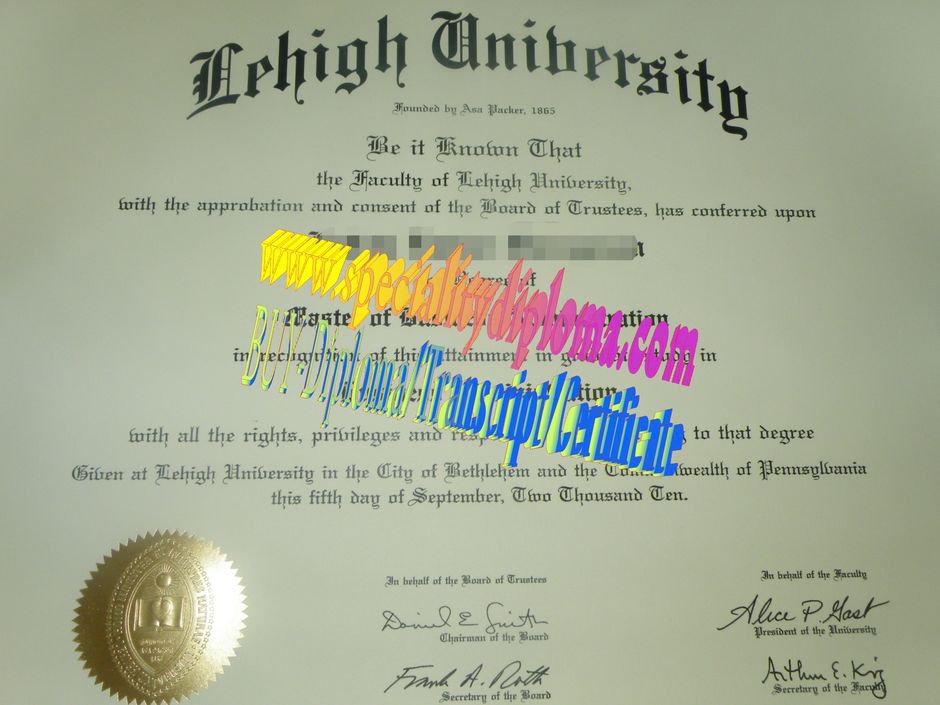 Buy Lehigh University Diploma Online