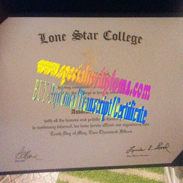 Buy Lone Star College Diploma Online