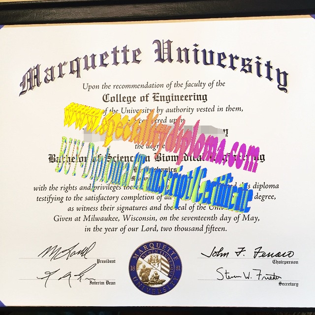 Buy Marquette University Diploma Online