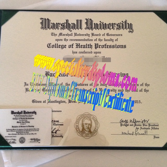 Buy Marshall University Diploma Online