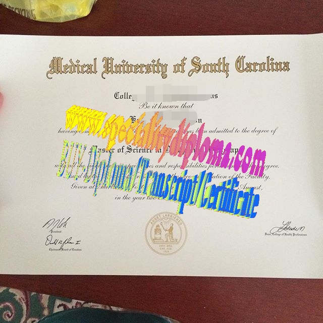 Buy Medical University of South Carolina Diploma Online