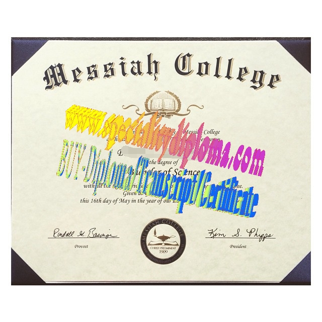 Buy Messiah College Diploma Online