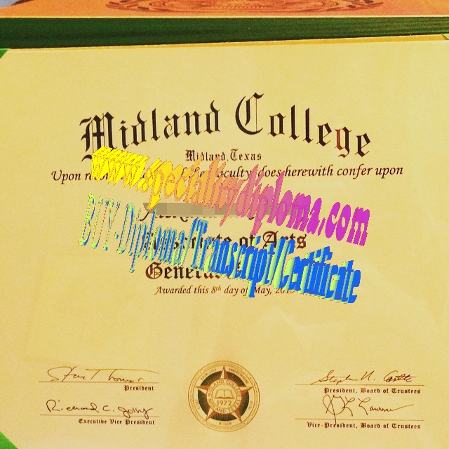 Buy Midland College Diploma Online