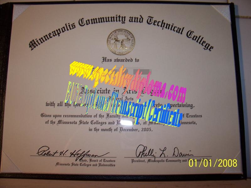 Buy Minneapolis Community and Technical College Diploma Online