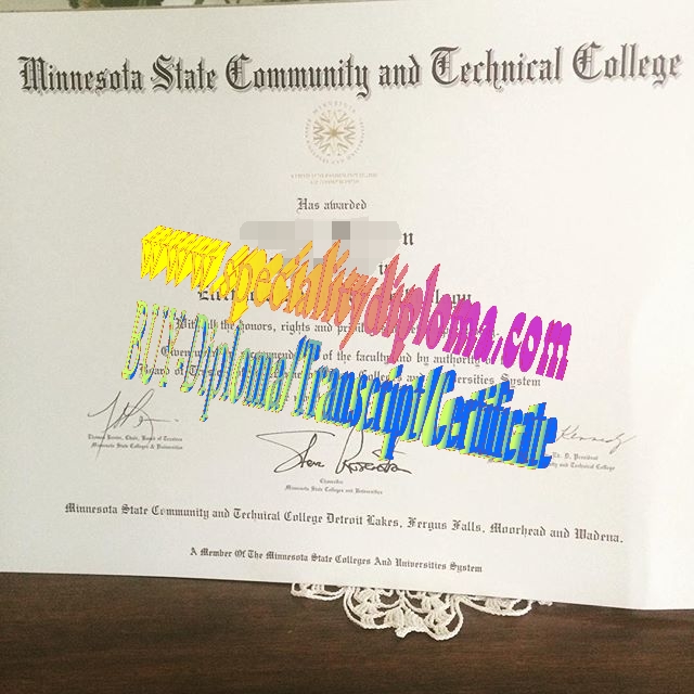 Buy Minnesota State Community and Technical College Diploma Online