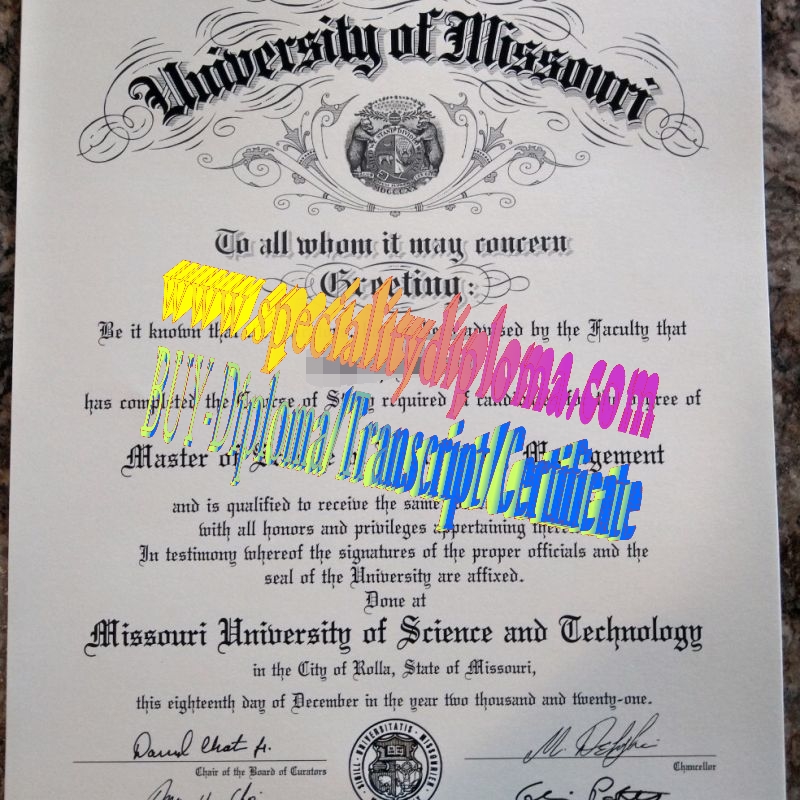 Buy Missouri University of Science and Technology Diploma Online