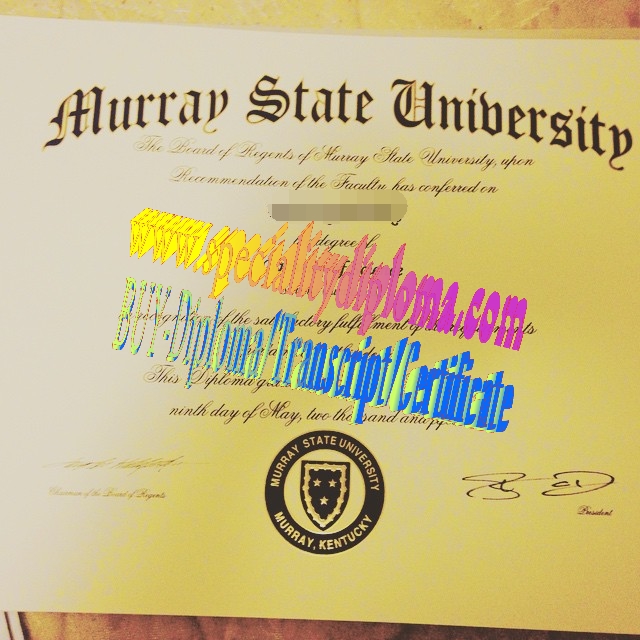 Buy Murray State University Diploma Online