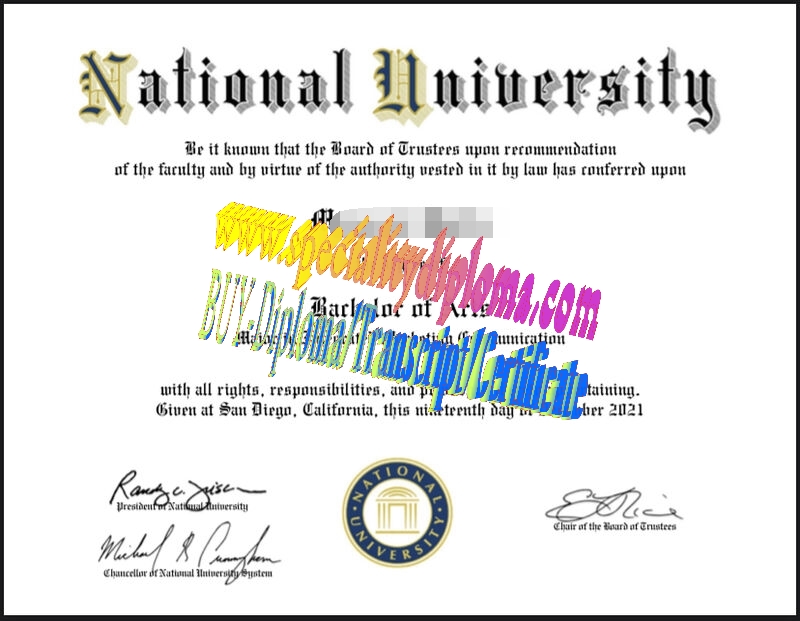 Buy National university Diploma Online