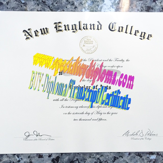 Buy New England College Diploma Online