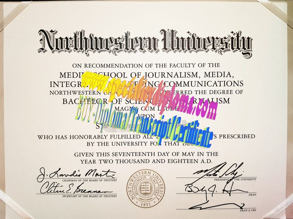 Buy Northwestern University Diploma Online