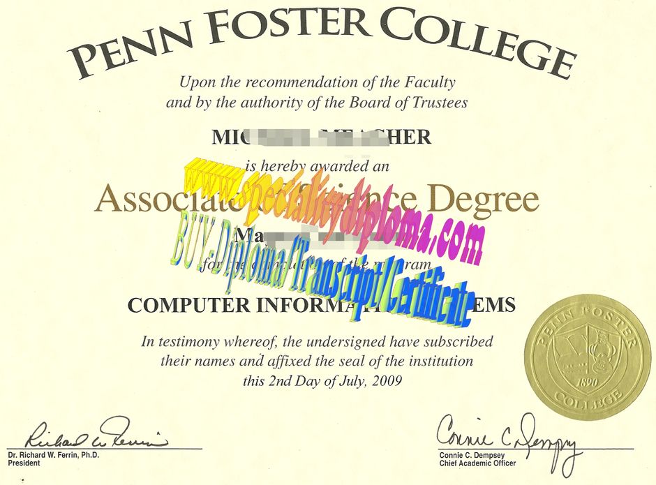 Buy Penn Foster College Diploma Online