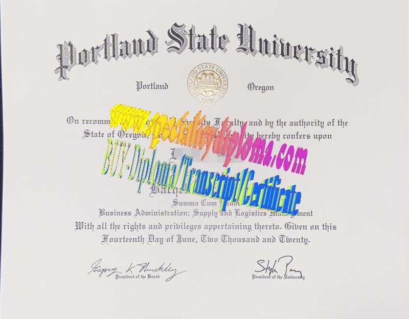 Buy Portland State University Diploma Online