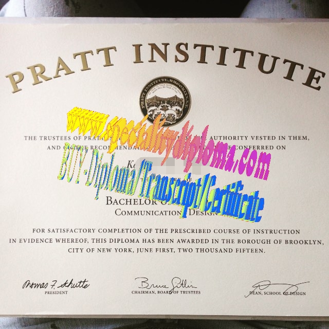 Buy Pratt Institute Diploma Online