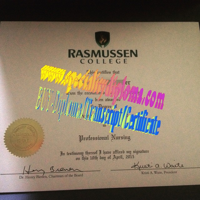 Buy Rasmussen College Diploma Online