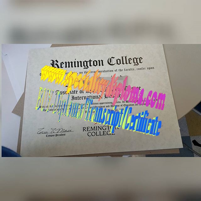 Buy Remington College Diploma Online