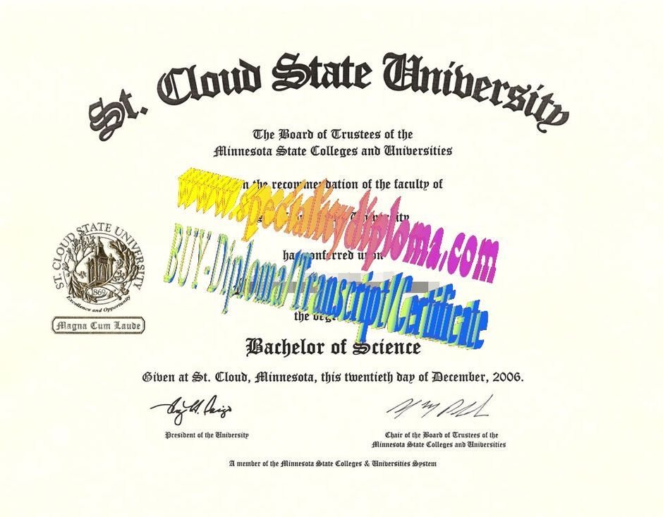 Buy Saint Cloud State University Diploma Online