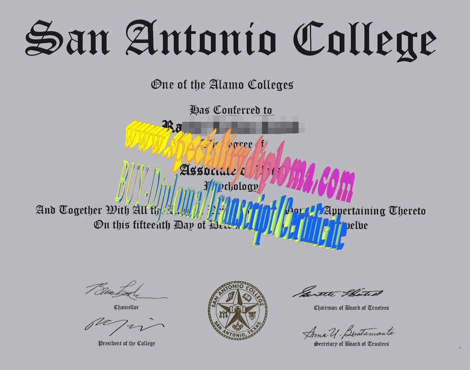 Buy San Antonio College Diploma Online