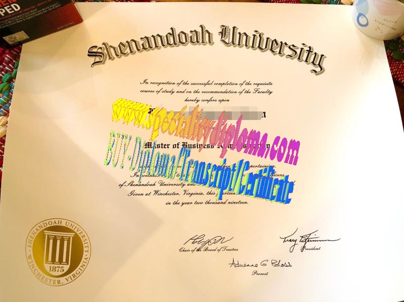 Buy Shenandoah University Diploma Online