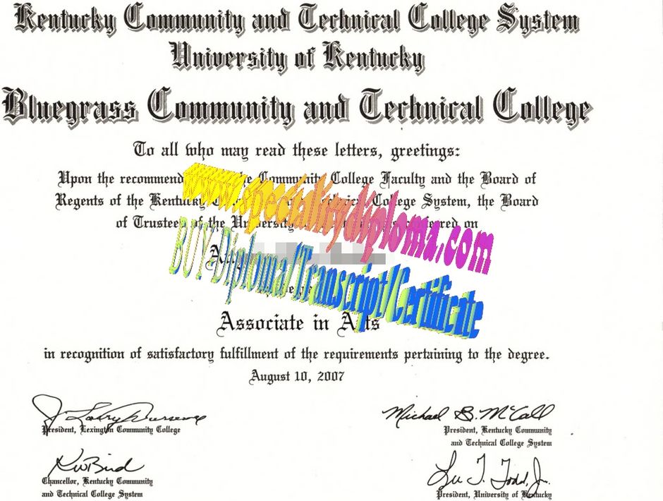 Buy Southeast Kentucky Community and Technical College Diploma Online