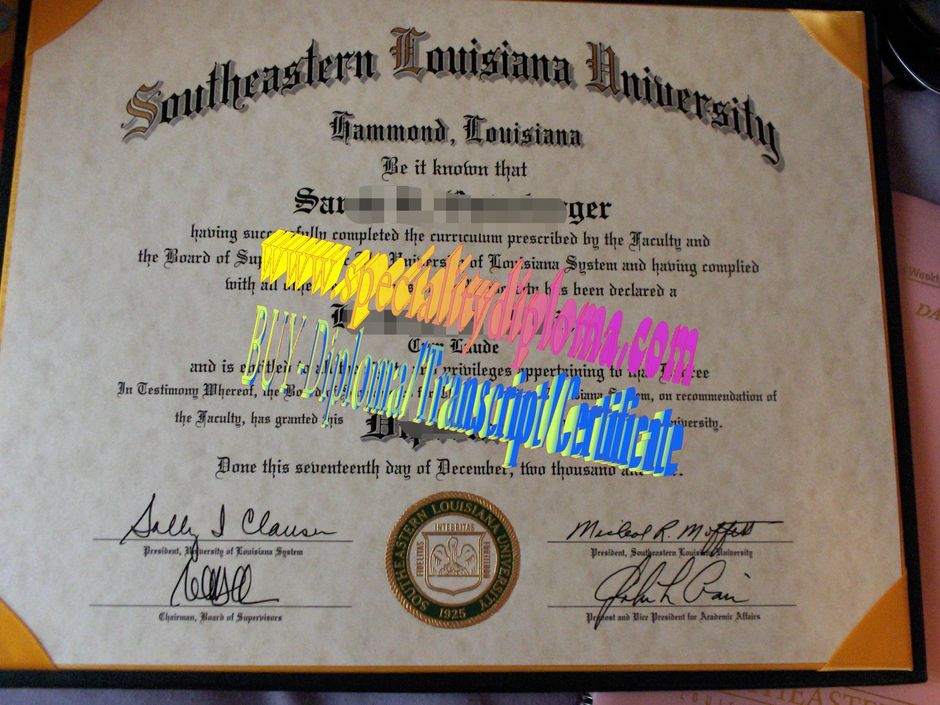 Buy Southeastern Louisiana University Diploma Online