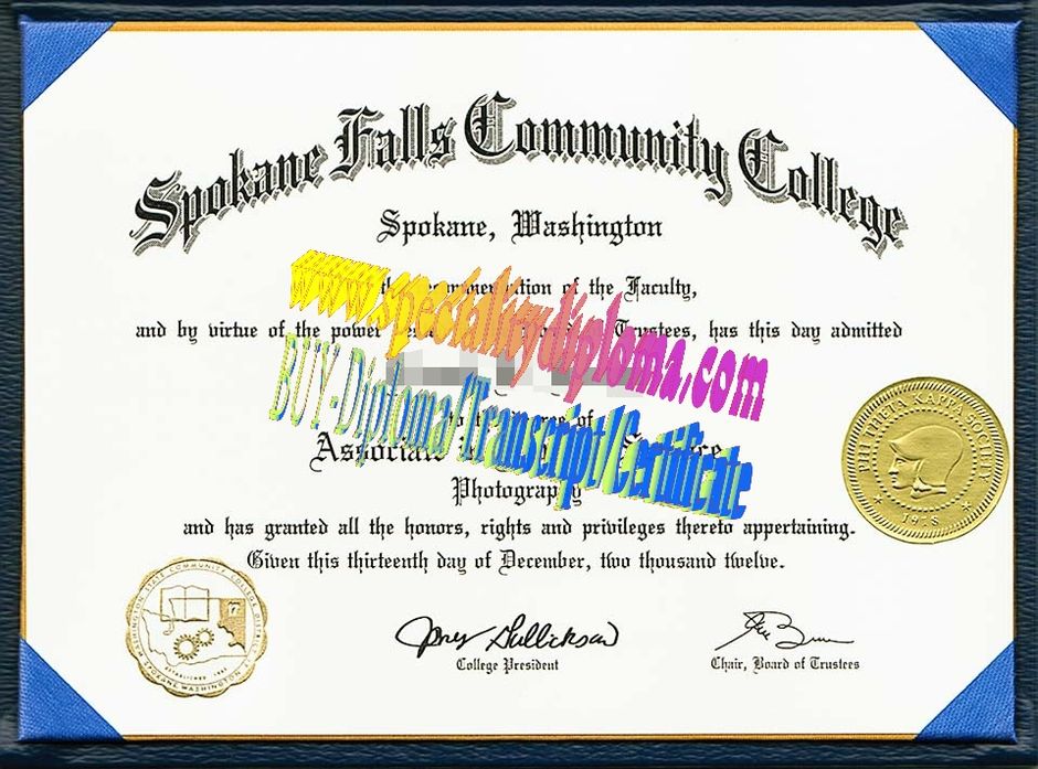 Buy Spokane Falls Community College Diploma Online