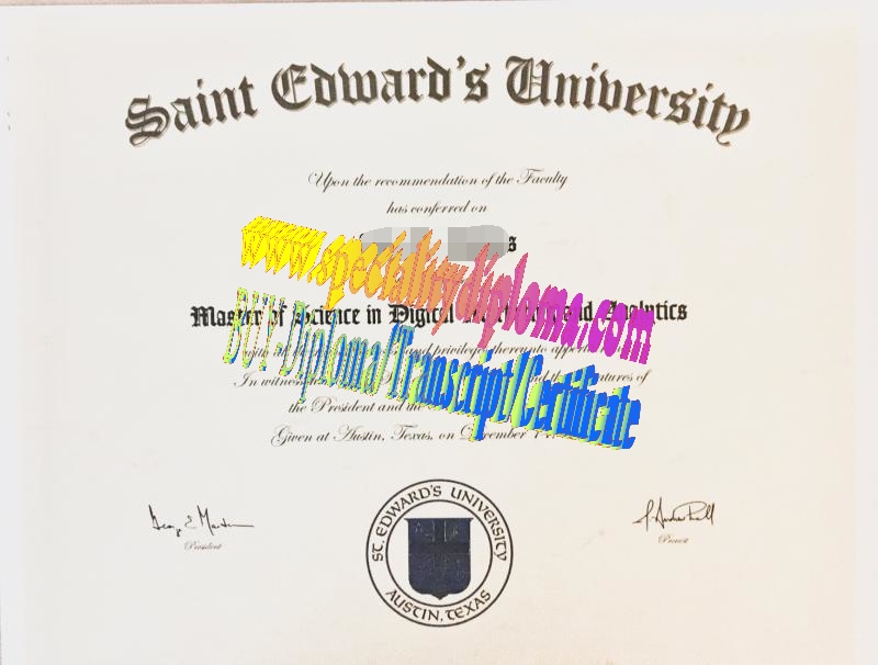 Buy St. Edwards University Diploma Online