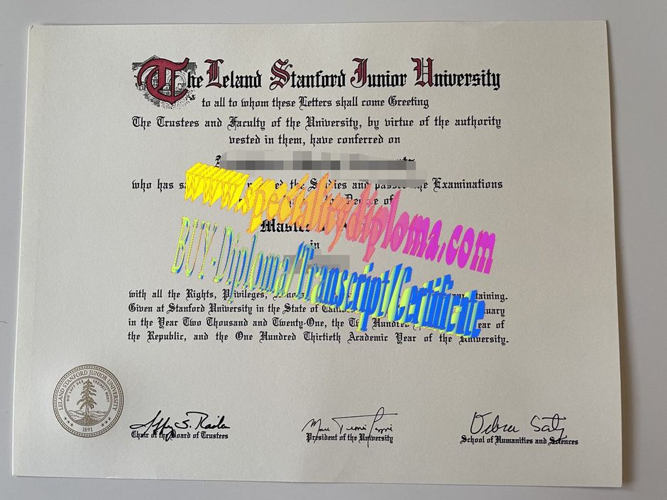 Buy Stanford University Diploma Online