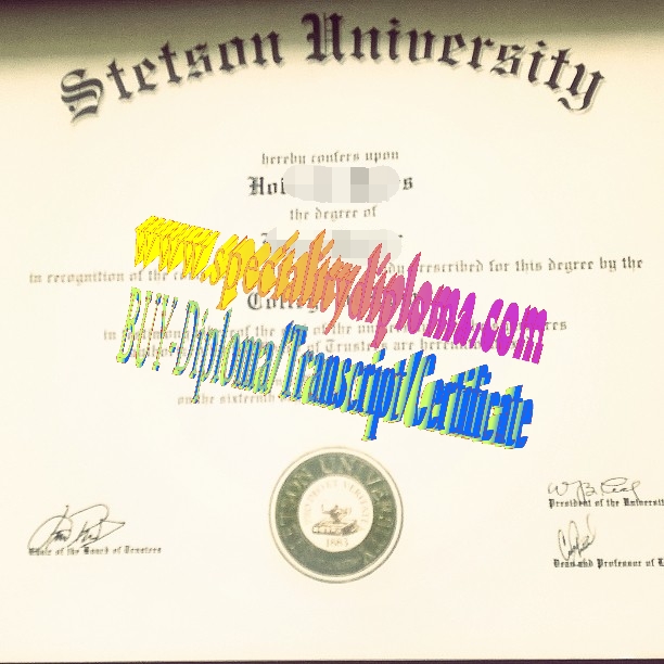 Buy Stetson University Diploma Online