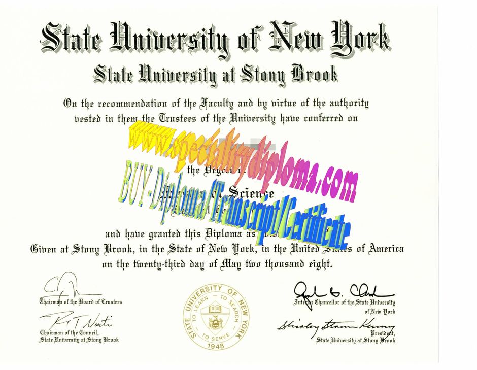 Buy Stony Brook University SUNY Diploma Online