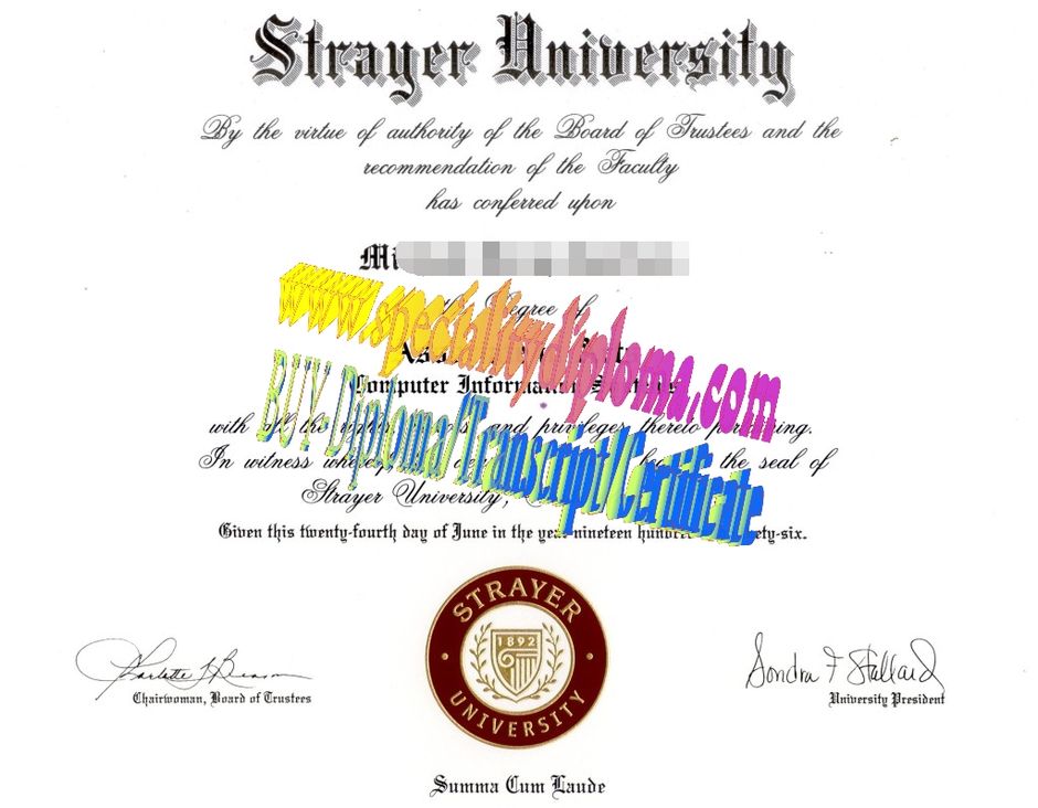 Buy Strayer University Diploma Online